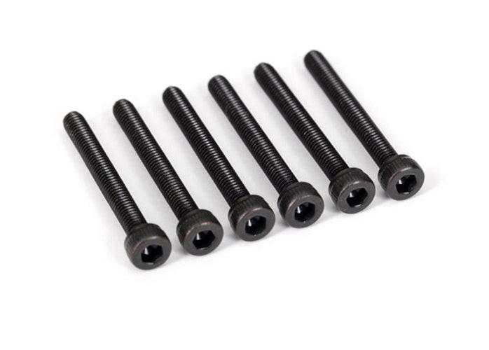 Traxxas 2581X Screws 3x25mm cap-head machine (hex drive) (6) Sledge
