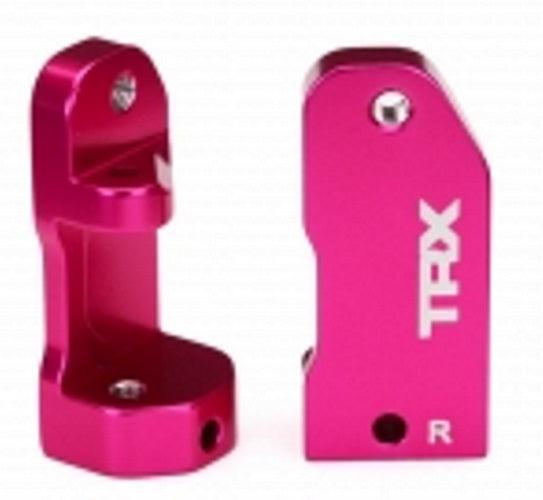 Traxxas 3632P Caster blocks 30-degree Pink-Anodized 6061-T6 Aluminum Slash 2wd