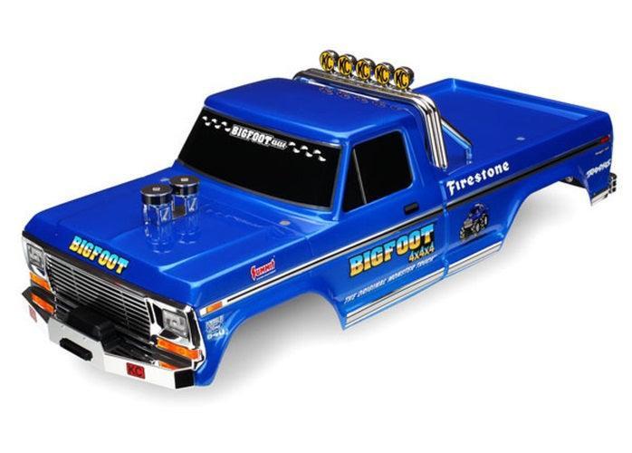 Traxxas 3661 Painted Body Decals Applied Bigfoot No1 Officially Licensed