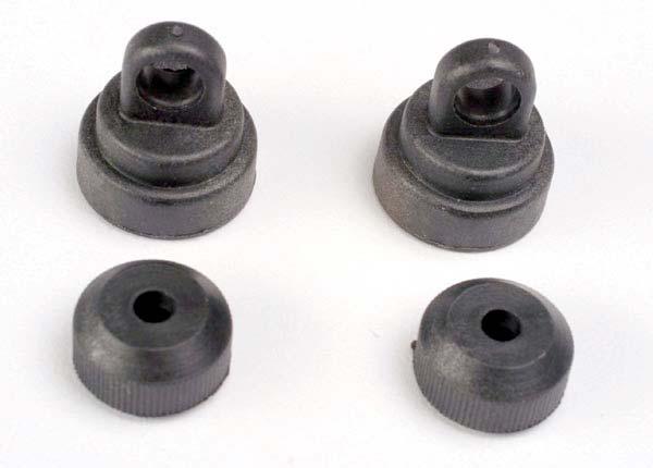 Traxxas 3767 Shock Caps & Bottoms (2) Rally Stampede Slash T-Maxx Rustler