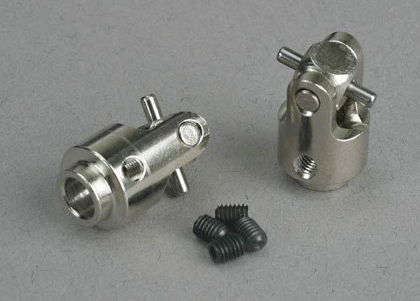 Traxxas 4628X Steel Drive Yokes (2) Rustler Stampede Slash Nitro Sport/4-Tec