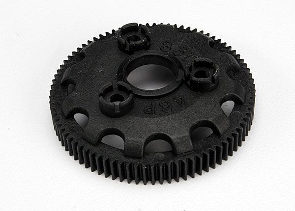 Traxxas 4683 Slipper Clutch Spur Gear 83Tooth 48P Bandit Rustler Stampede Slash