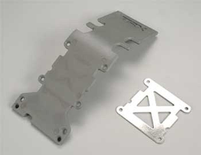 Traxxas 4938A Skid Plate Rear Plastic Gray T-Maxx S-Maxx E-Maxx