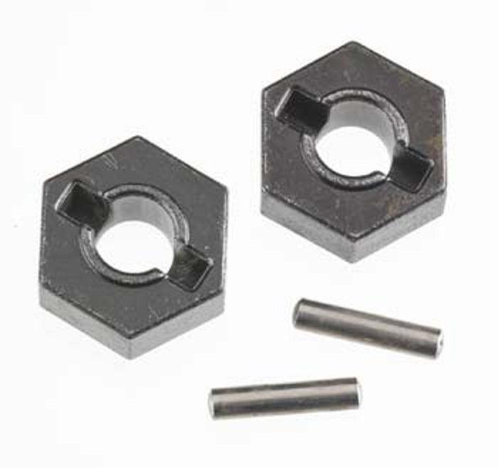 Traxxas 4954R Hex Wheel Hubs Steel (2)/ Axle Pins 2.5x12mm (2) T-MAXX/Revo