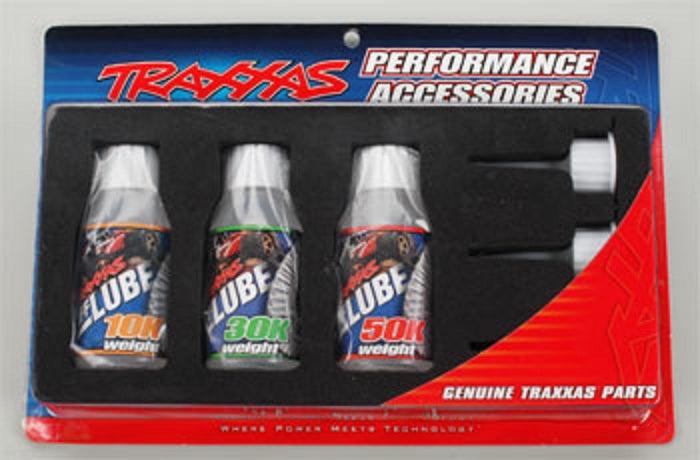 Traxxas 5136X Differential Oil Kit 10K 30K 50K T-Maxx XO-1 Revo Jato