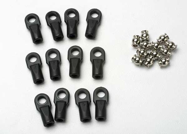 Traxxas 5347 Rod Ends w/Hollow Balls Large Revo (12)