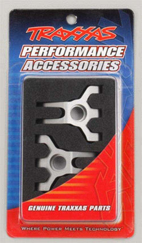 Traxxas 5555X Rear Aluminum Stub Axle Carrier Blue Jato