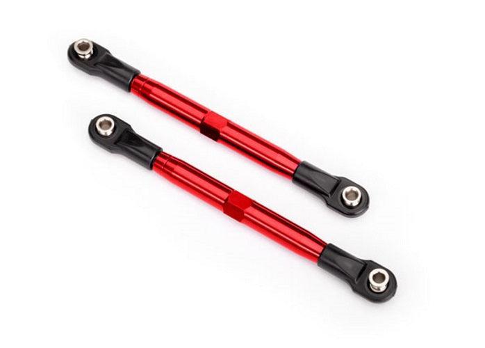 Traxxas 6742R Toe links (Tubes Red-Anodized 7075-T6 Aluminum) Rustler 4X4
