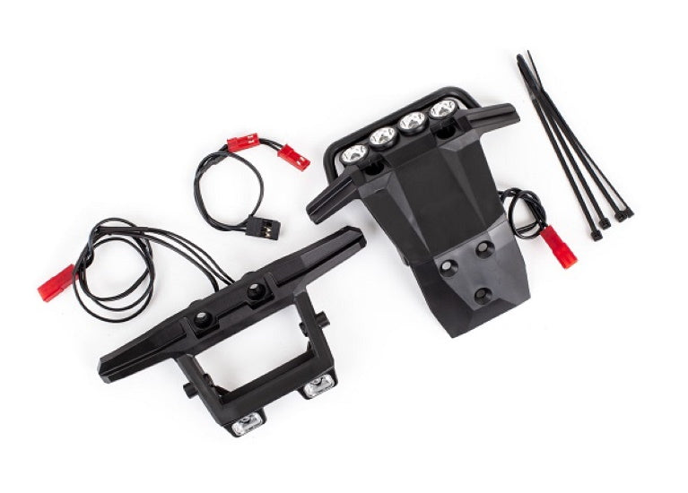 Traxxas 6793 Complete LED Light SET Front / Rear Bumpers Rusher 4x4 VXL