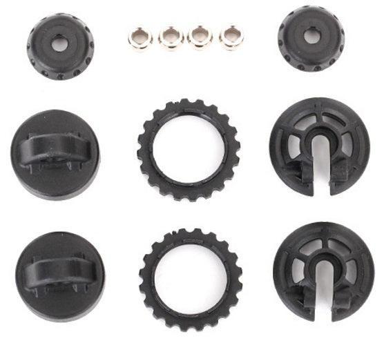 Traxxas 7468X Caps & Spring Retainers, GTR Shock Desert Racer