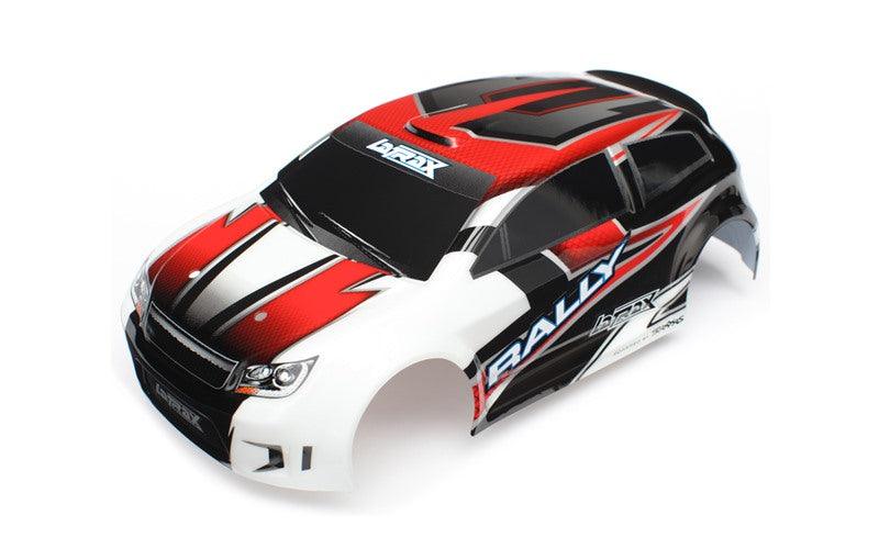 Traxxas 7515 Body LaTrax Rally Car Red W/ Decal Sheet