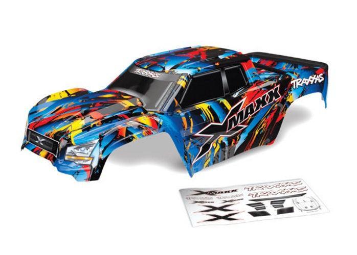 Traxxas 7711T Body X-Maxx Rock n' Roll (Painted Decals Applied) Assembled