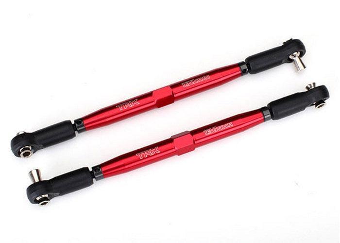 Traxxas 7748R Red Aluminum Toe Link Set (2) X-Maxx