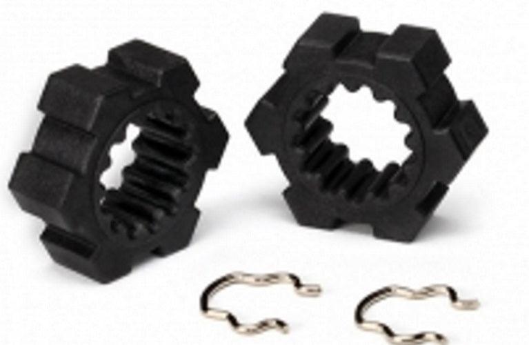 Traxxas TRA7756 Wheel Hubs Hex (2) and Hex Clips (2) X-Maxx