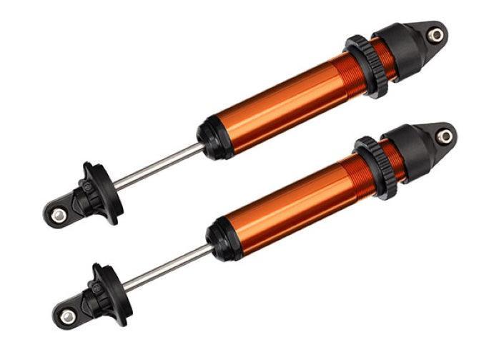 Traxxas 7761T Shocks GTX Aluminum Orange-Anodized (Fully Assembled) (2)