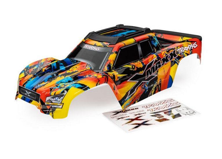Traxxas 7811X Solar Flare Painted X-Maxx Body
