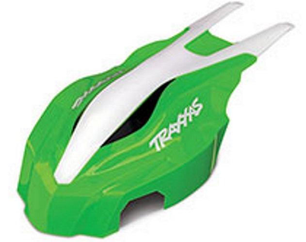 Traxxas 7914 Canopy Front Green/White Aton