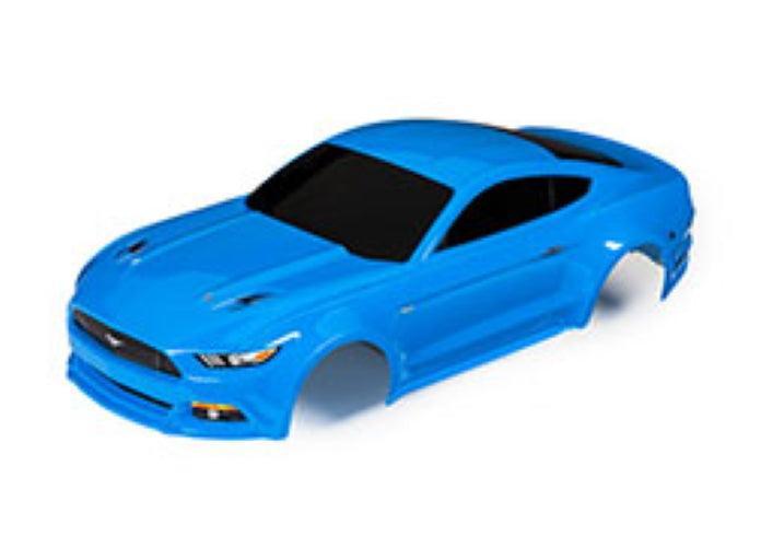 Traxxas 8312A Body Ford Mustang Grabber Blue (Painted Decals Applied)
