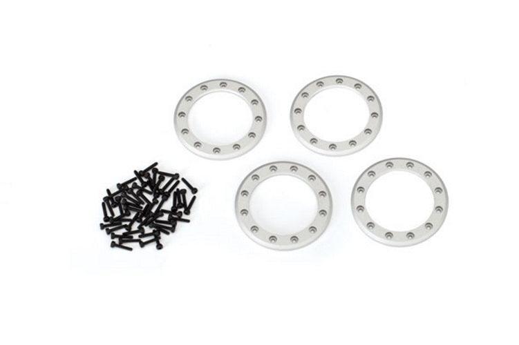 Traxxas 8169 1.9" Beadlock Rings Satin Aluminum Rock Crawler TRX-4