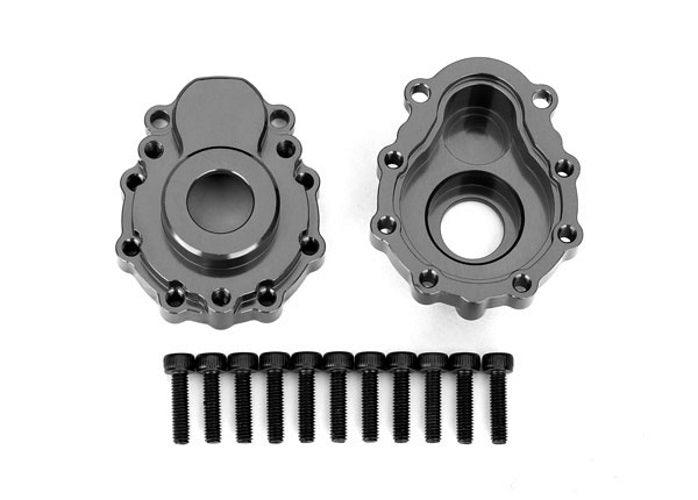 Traxxas 8251A Portal Housings Outer 6061-T6 Aluminum Charcoal Gray (2) TRX-4