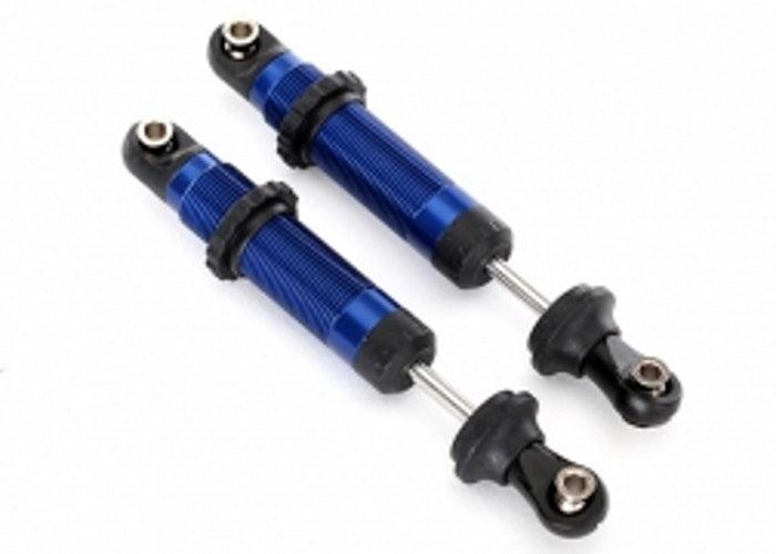Traxxas 8260A Shocks, GTS, Aluminum (Blue-Anodized) (2) TRX-4