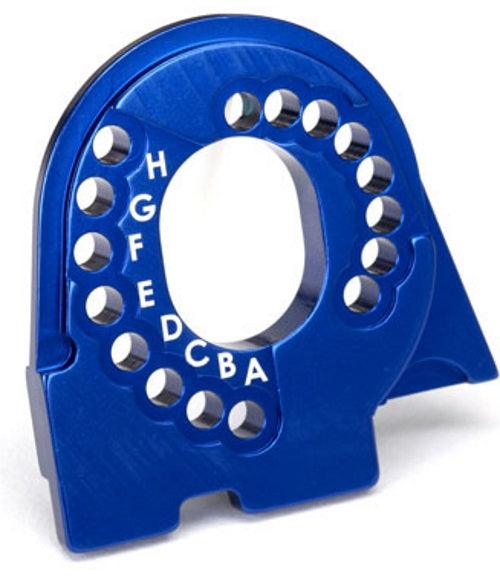 Traxxas 8290X Motor Mount Plate 6061-T6 Aluminum (Blue-anodized) TRX-4