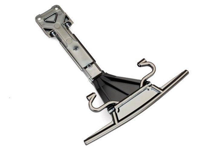 Traxxas 8537X Skidplate Front Plastic (Satin Black Chrome-Plated) Desert Racer