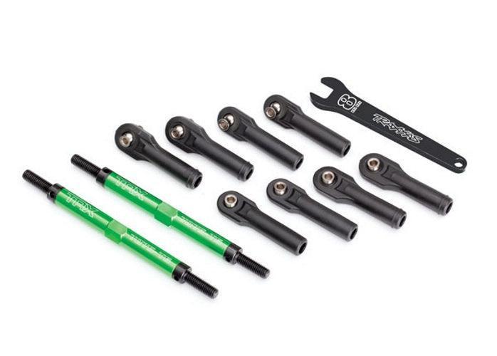 Traxxas 8638G Green Tubes 7075-T6 Aluminum 144mm (2) E-Revo VXL