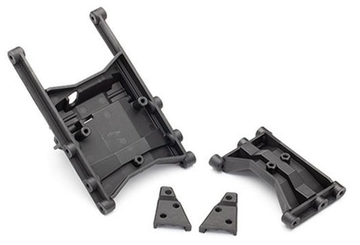 Traxxas 8830 Chassis Crossmember (Intermediate (1) & Rear (1)) /Shock Mounts