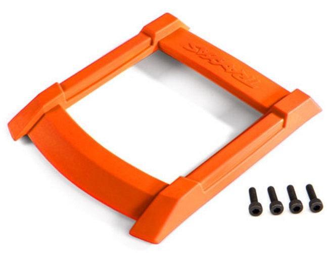 Traxxas 8917T Skid Plate Roof (Body) (Orange)/ 3x12mm CS (4) Maxx