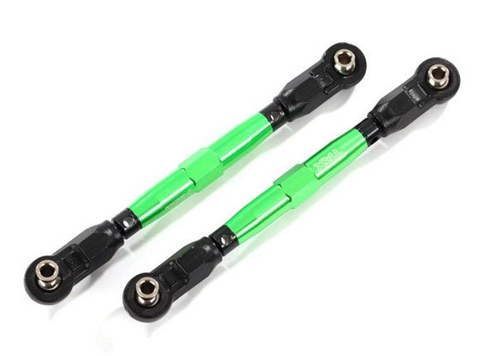 Traxxas 8948G Toe Links Front (Tubes Green-nodized 7075-T6) Maxx