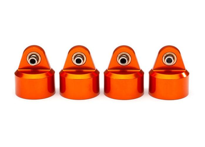 Traxxas Shock Caps Aluminum (Orange-Anodized) GT-Maxx Shocks (4) Maxx