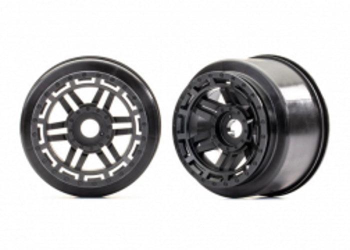 Traxxas 8971 Wheels (Black) (2) Maxx