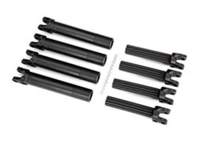 Traxxas 8993 Half Shaft Set Left or Right (Plastic Parts Only) (For use with #8995 Wide Maxx Suspension Kit)