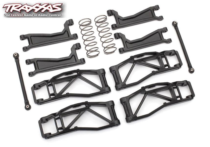 Traxxas 8995 Wide Maxx Suspension Arm Kit Black