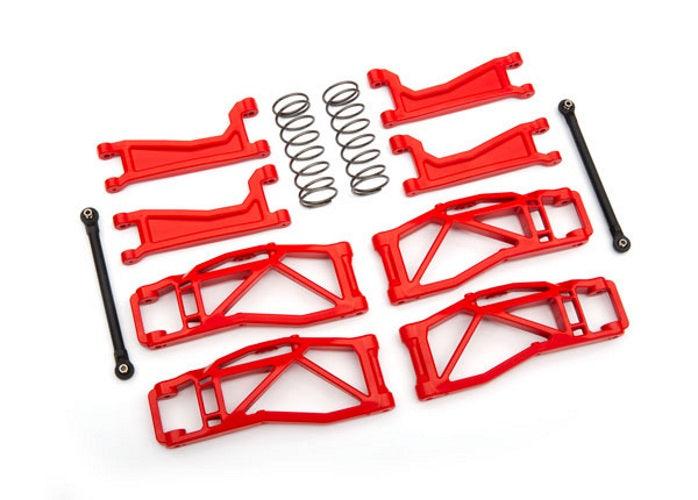 Traxxas 8995R Suspension Kit Wide Red Maxx