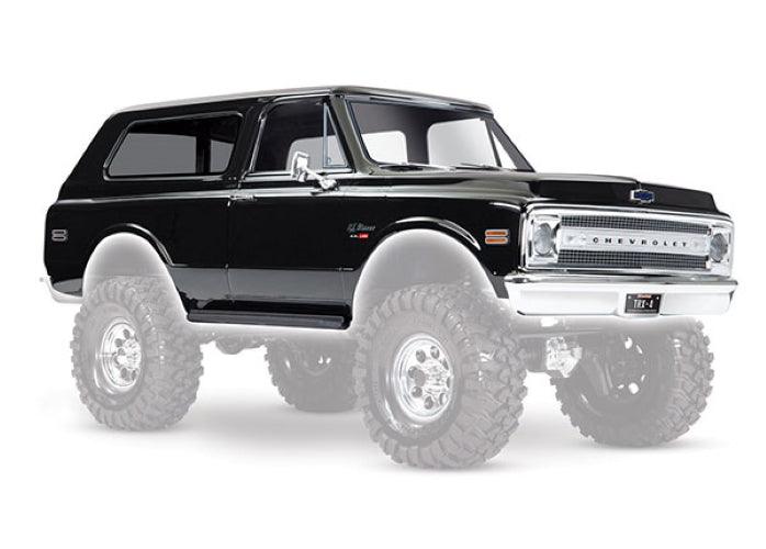Traxxas 9112X Body Chevrolet Blazer (1969) Complete (Black) TRX-4
