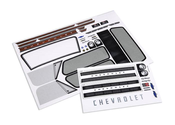 Traxxas 9113 Decal Sheets Chevrolet Blazer (1969 -1972) TRX-4