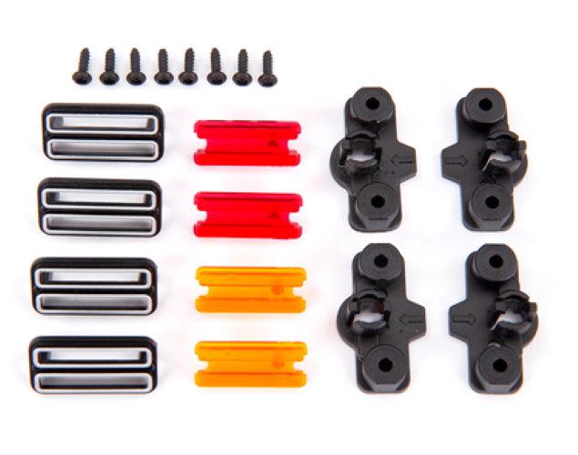 Traxxas 9116 Marker Light Housing (4) /Marker Light Mount (4) TRX-4