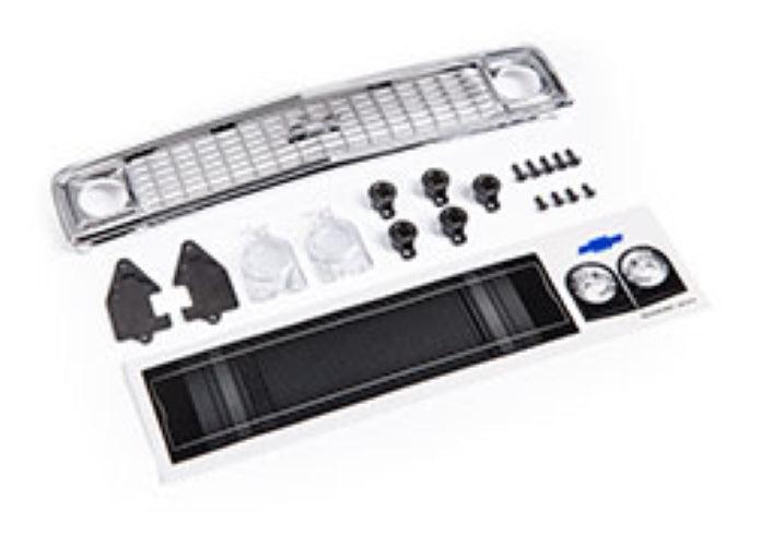 Traxxas 9120 Grille Chevrolet Blazer (1972)/ grille retainers (5)/ Headlight Housing (2) For #9111 Body TRX-4