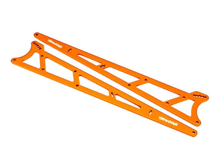Traxxas 9462A Side Plates Wheelie Bar Orange (Aluminum) (2) Drag Slash
