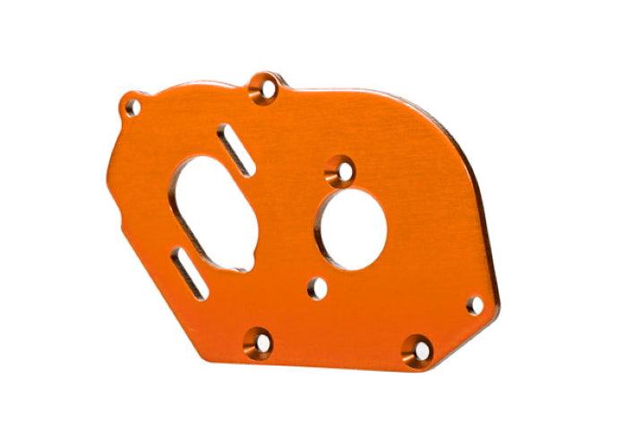 Traxxas 9490A Plate Motor Orange (4mm Thick) (Aluminum) /3x10mm CS Drag Slash