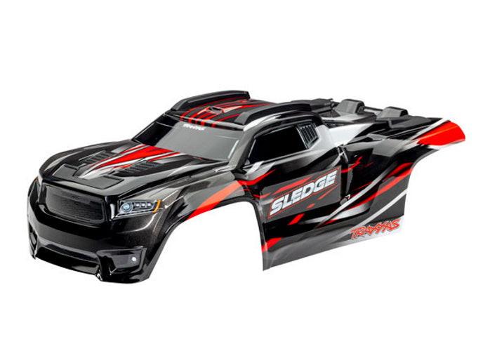Traxxas 9511R RED Painted Body Sledge