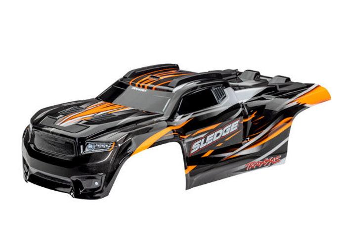 Traxxas 9511T ORANGE Painted Body Sledge