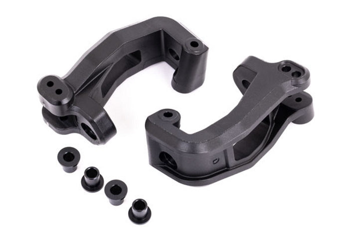 Traxxas 9532 Caster blocks (c-hub) left & right/ kingpin bushings (4) Sledge
