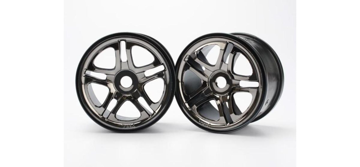Traxxas 5172A Wheels SS Black Chrome