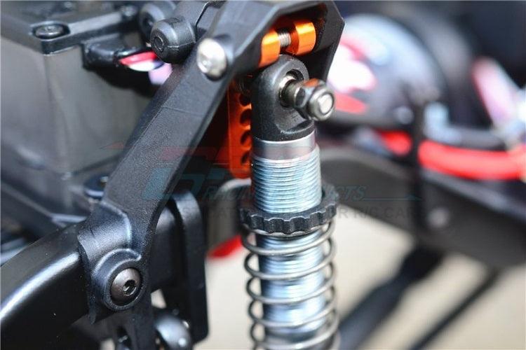 Gpm Racing Aluminum Adjustable Front/Rear Damper Mount Blue Traxxas TRX4