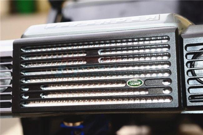 GPM TRX4051-BLACK ALUMINUM FRONT GRILL TRAXXAS TRX-4