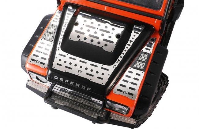 GPM RC CAR STAINLESS STEEL SLIP PROOF TREAD TRAXXAS TRX-4 DEFENDER