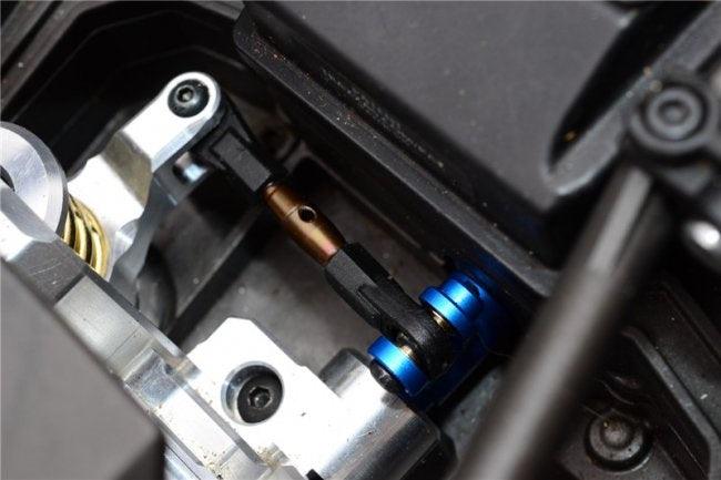 GPM TXM048A-BLUE ALUMINUM STEERING POST TRAXXAS X-MAXX 4X4